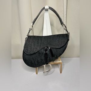 Vintage Christian Dior saddle bag